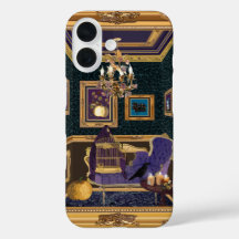 Halloween Thema Luxuriöses Barock Boudoir iPhone