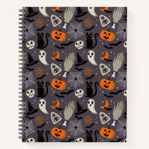 Halloween-Thema Notizbuch