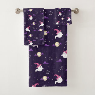 Halloween Theme Bath Set