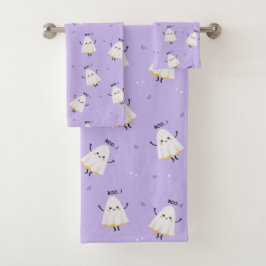 Halloween Theme Bath Set