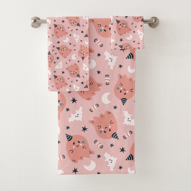 Halloween Theme Bath Set (Insitu)