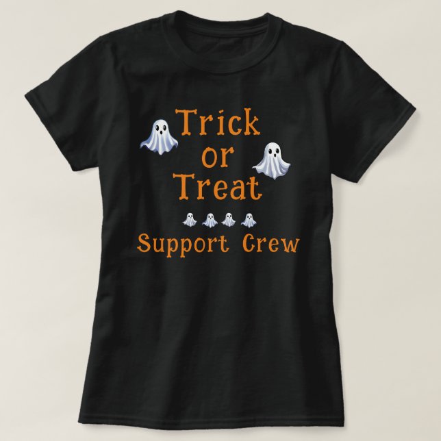 Halloween Theme - Candy Jäger Support-Crew T-Shirt (Design vorne)