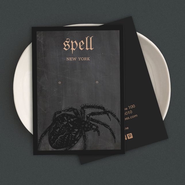 Halloween Theme Spider Earring Display Card (Von Creator hochgeladen)