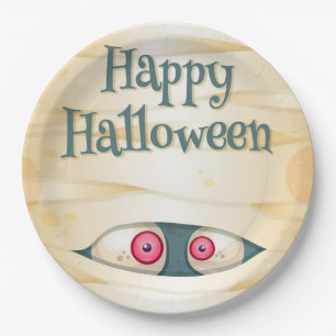 Halloween Themenpapierplatte Pappteller