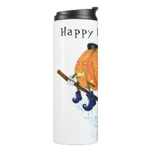 Halloween Thermal Tumbler Hexenkürbis Thermosbecher