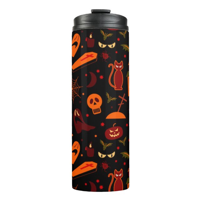 Halloween Thermosbecher (Vorderseite)