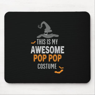 Halloween This is My Awesome Pop Birthday Mousepad