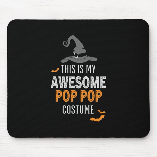 Halloween This is My Awesome Pop Birthday Mousepad (Vorne)