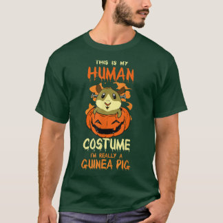Halloween This Is My Human Costume I'm Really A G T-Shirt