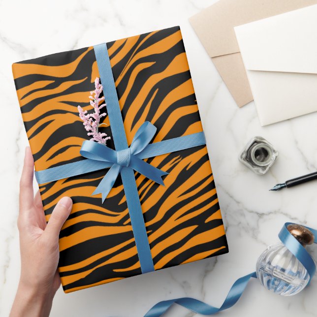 Halloween-Tiermuster Geschenkpapier (Schenken)