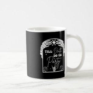 Halloween Til Death Do us Party Bachelorette Match Kaffeetasse