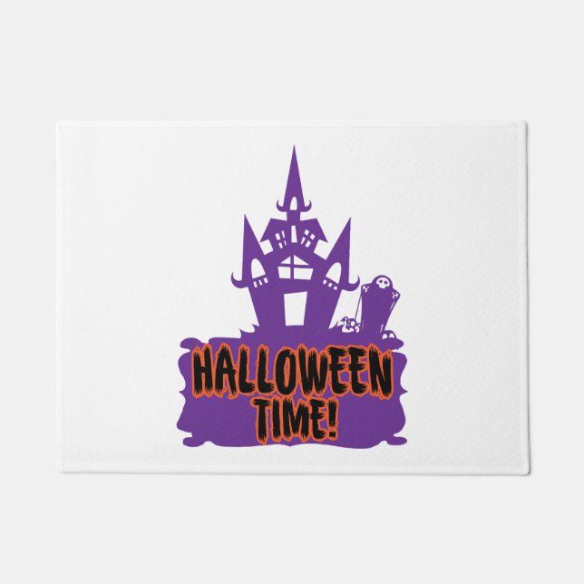 Halloween Time! Fußmatte (Vorderseite)