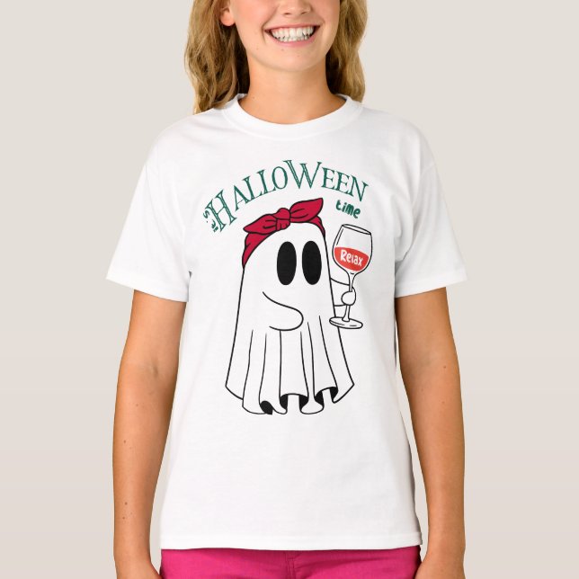 Halloween Time Spooky T-Shirt (Vorderseite)
