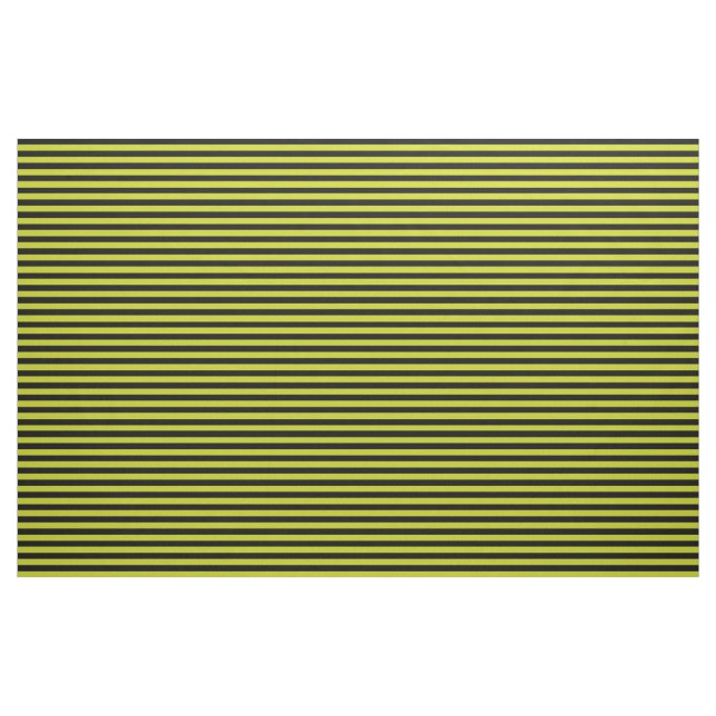 Halloween Tiny Stripes Peridot Green und Black Stoff (Fat Quarter (45,7 x 55,9 cm))