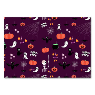 Halloween Tischnummer