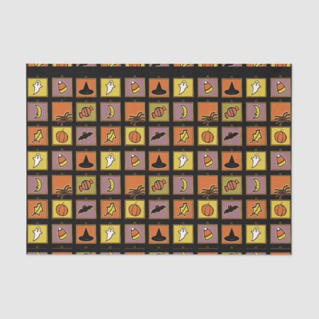 Halloween Tissue Paper Seidenpapier (Vorderseite)