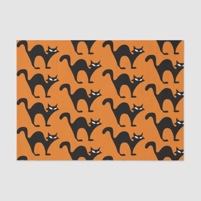 Halloween-Tissue Seidenpapier (Vorderseite)