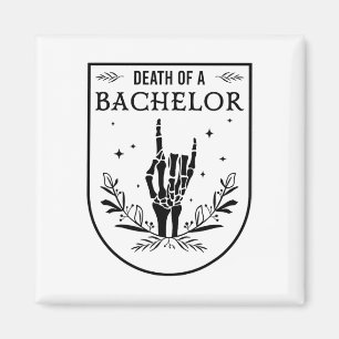 Halloween Tod Bachelor Groom Trauzeuge Gothic Magnet