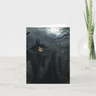 Halloween-Todesfeld Karte