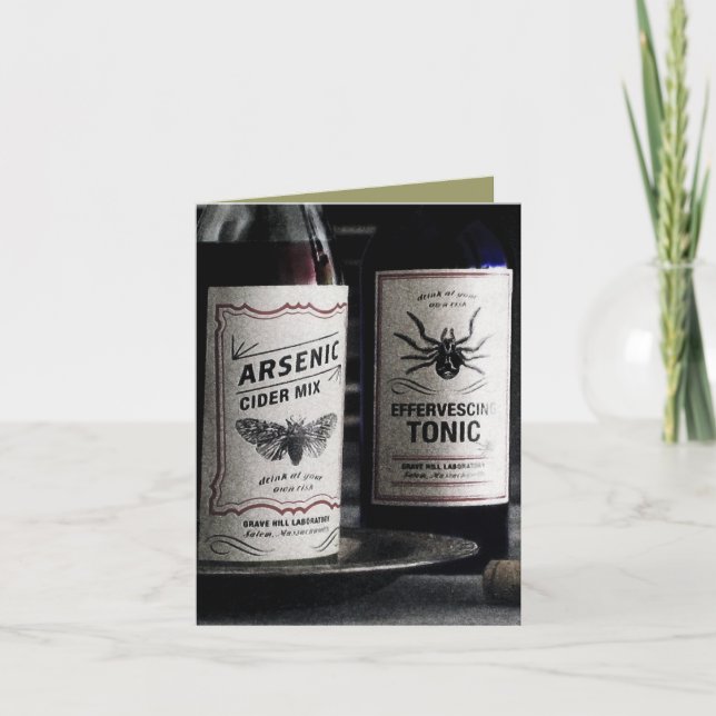 Halloween Tonic ~ Karte (Vorderseite)