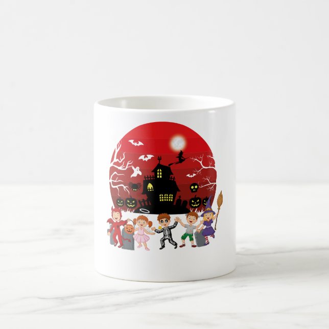 "Halloween TOP Unisex Tasse - Kinder und Erwachsen (Mittel)