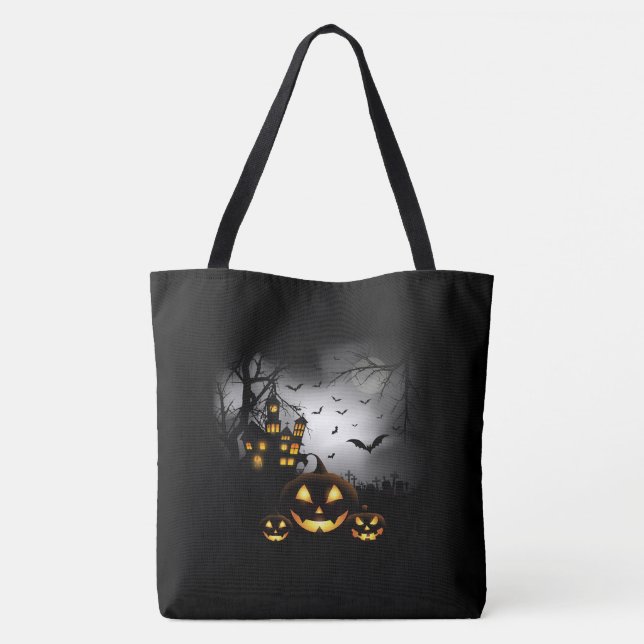 Halloween Tote Bag (Rückseite)