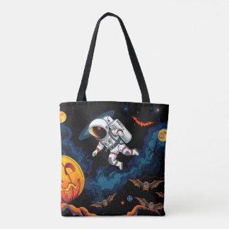 Halloween Tote Bag - Galaxy Trick-oder-Leckerei Ba