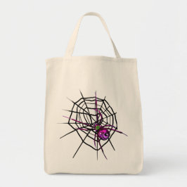 Halloween Tote Bag mit Spirit und Web Tragetasche