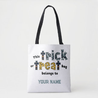 Halloween Tote Bag probieren oder behandeln