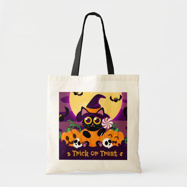 Halloween Tote Bag Tragetasche (Vorne)