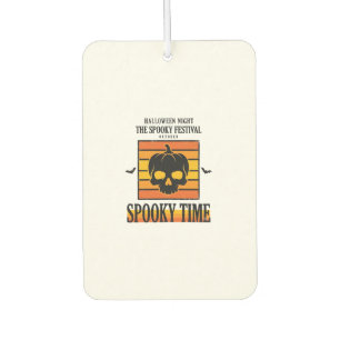 Halloween-Totenschädel Gruselig Lustig Vintage-Zit Autolufterfrischer