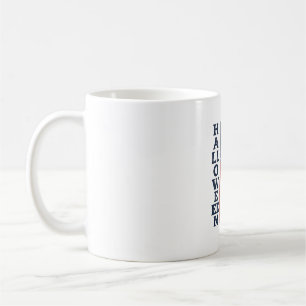 Halloween-Totenschädel-Patriotisches-vintage-gruse Kaffeetasse