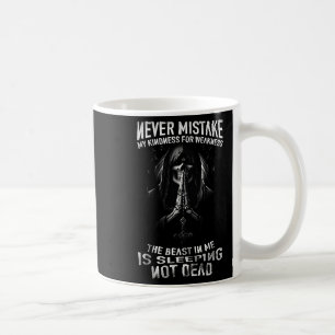 Halloween-Totenschädel verwechselt Freundlichkeit  Kaffeetasse