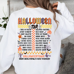 Halloween Tour Trick oder Behandlung Spooky Sweatshirt
