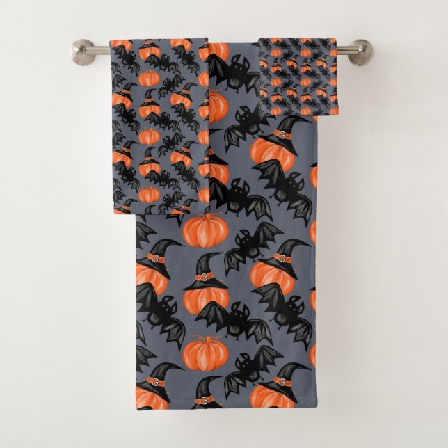 Halloween Towel Badhandtuch Set (Insitu)