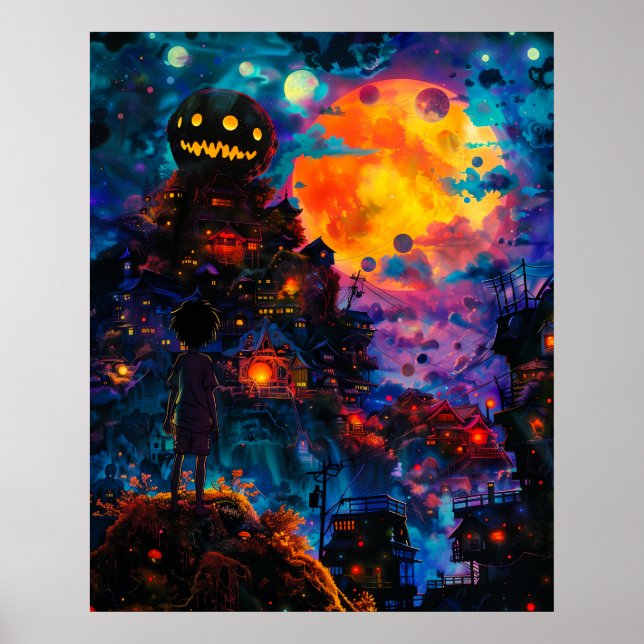 Halloween Town Poster (Vorne)