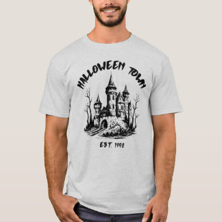 Halloween Town Spukhaus – Vintage 1998 Gruselig T-Shirt