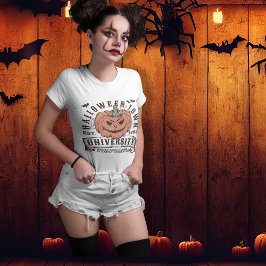 Halloween Town University Herbst unangenehme Saiso Tri-Blend Shirt