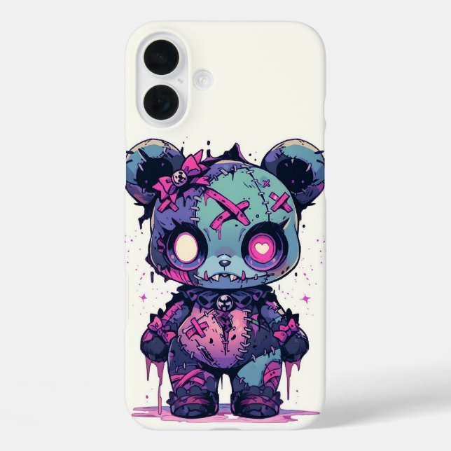 Halloween Toy Teddy Bar Case-Mate iPhone Hülle (Rückseite)