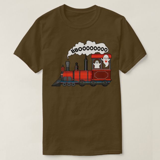 Halloween Train Boo Funny Ghost Kleinkind Kinder J T-Shirt (Design vorne)