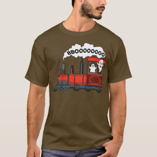 Halloween Train Boo Funny Ghost Kleinkind Kinder J T-Shirt