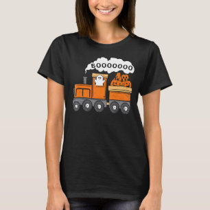 Halloween Train Boo Ghost Pumpkin Kleinkind Kids B T-Shirt
