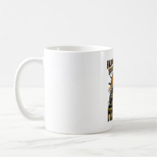 Halloween-Traktor-Shirt Lustiges Farm-Hexen-Fahren Kaffeetasse