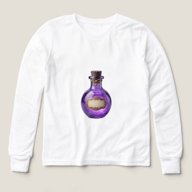 Halloween-Trankflasche | Magischer Hexenelixir Ar (Design Vorderseite)