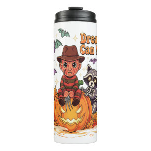 Halloween Träume Können Warten Horror Monster Thermosbecher