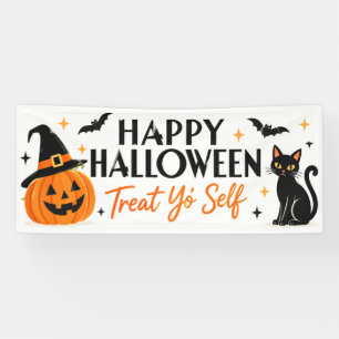 Halloween Treat Yo'Self Banner für Party