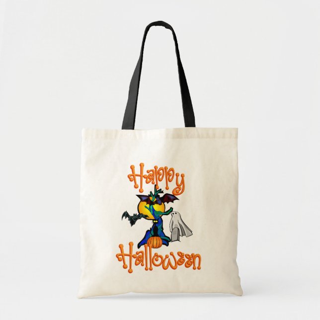 Halloween Tree Tote Bag Tragetasche (Vorne)