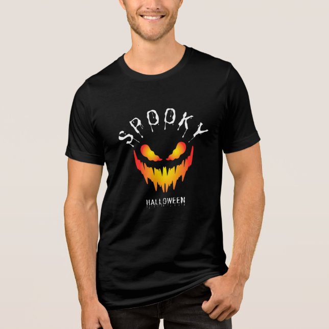 HALLOWEEN Tri-Blend SHIRT (Vorderseite)