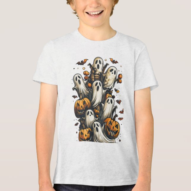 Halloween Tri-Blend Shirt (Vorderseite)