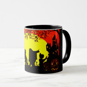 HALLOWEEN TRICK ODER BEHANDLER TASSE
